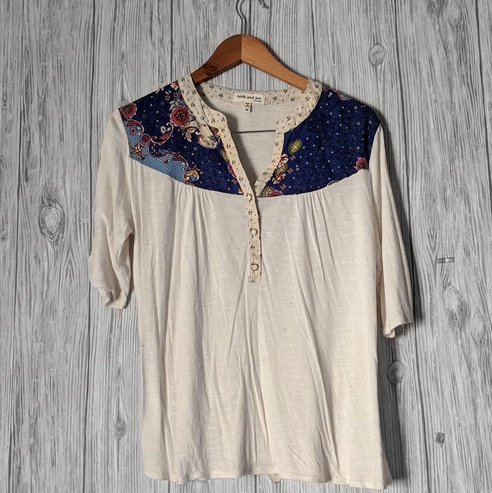 Faith and Joy by Los Angeles Prairie Blouse
